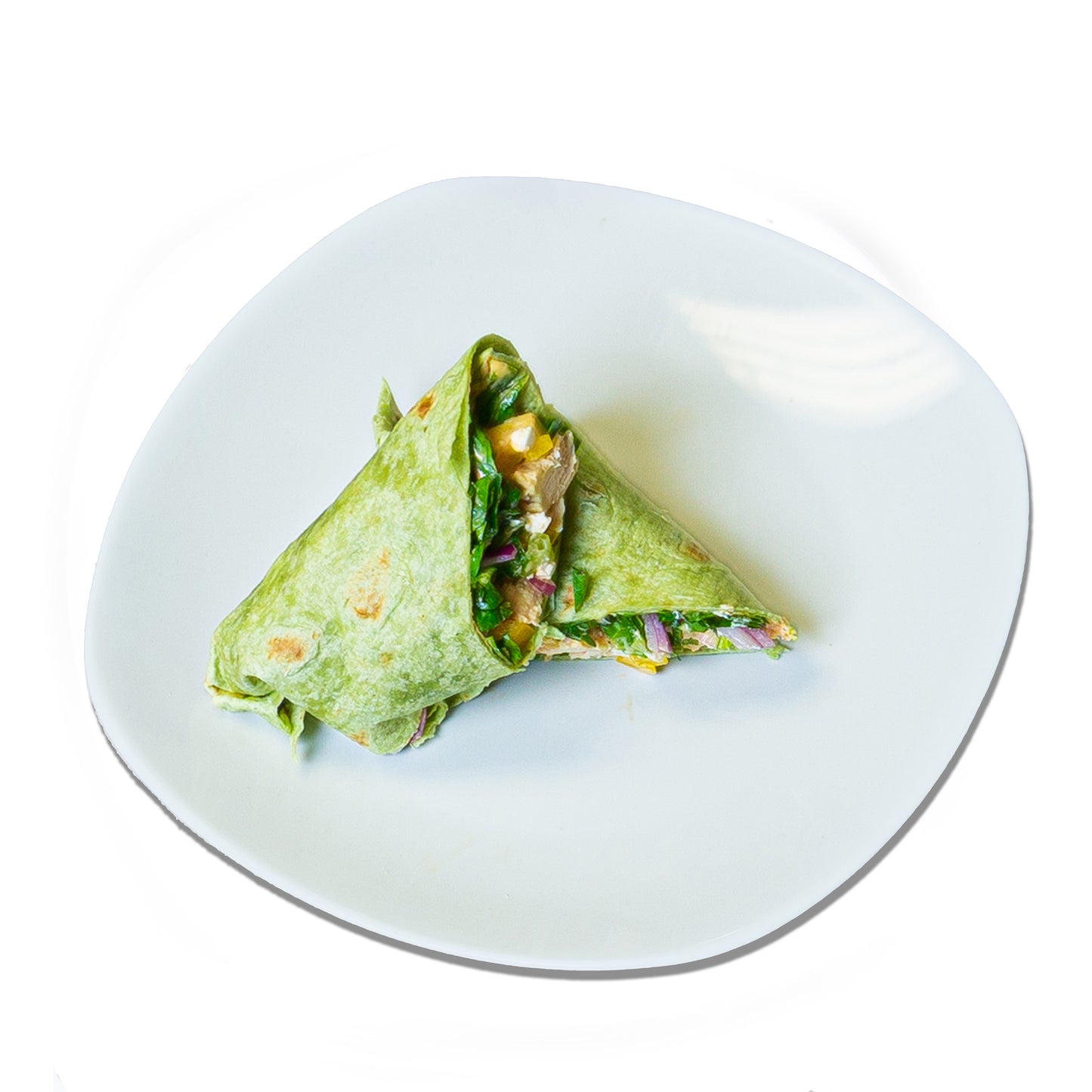 Avocado Spinach Wrap